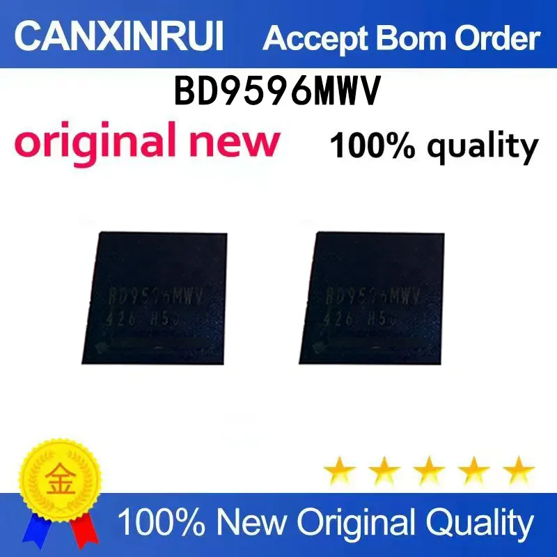 

(5pcs-100pcs）BD9596MWV-E2 Silk Print BD9596MWV QFN Brand New Original