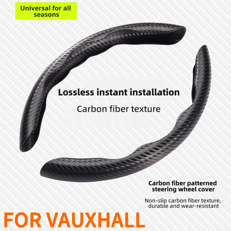 Universal Segmented Car Steering Wheel Cover For Vauxhall Corsa Astra Combo Vivaro Movano Frontera Zafira Grandland Mokka Adam