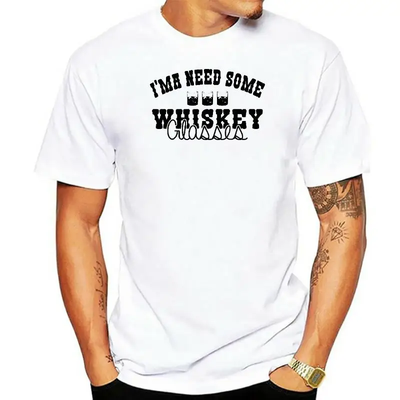 Mens Ima Need Some Whiskey Glasses Soft Tee Country Music Concert Alcohol