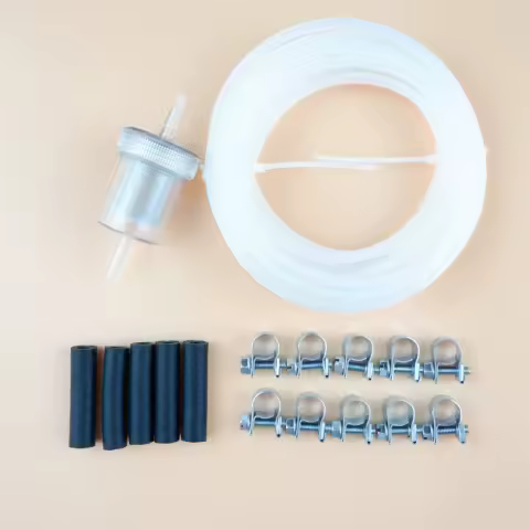 Air Diesel Parking Heater Fuel Pipe Line + Connction Hose + Clip + Fuel Filter Kit Set For Car Truck Caravan Camper