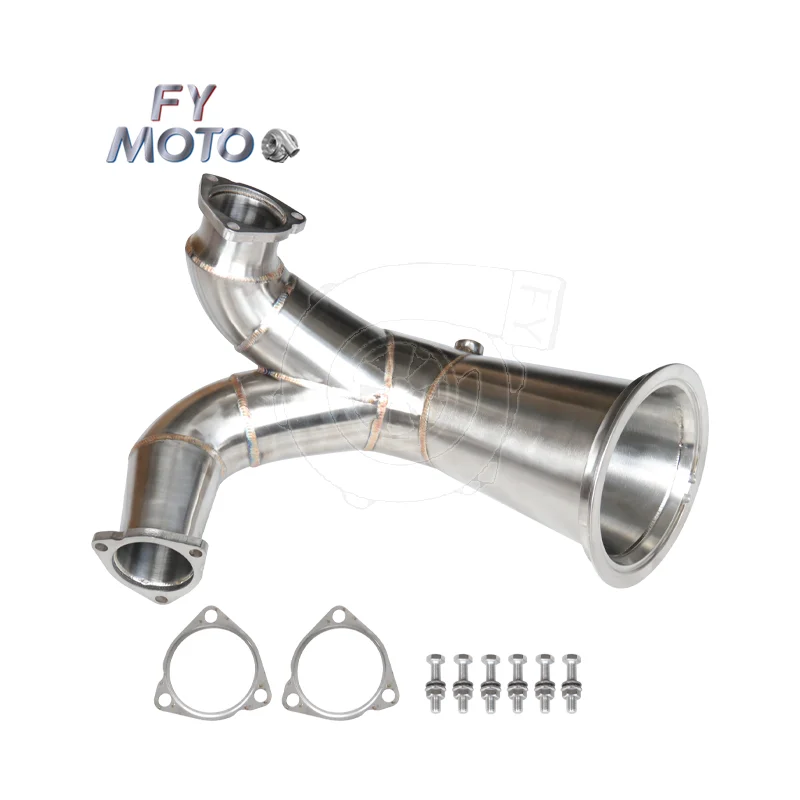 

Downpipe for B9 S4 S5 3.0T (EA839) 2018+