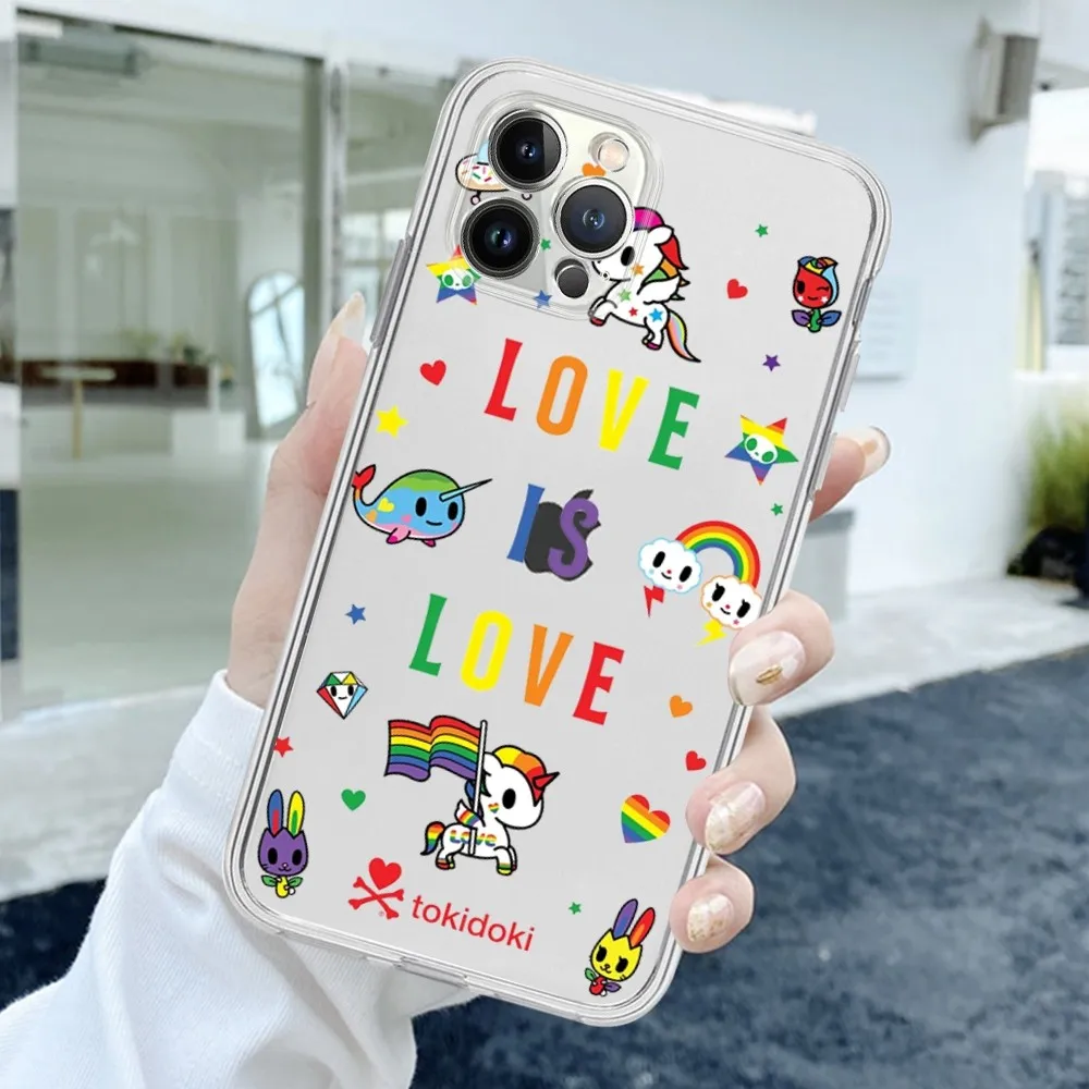 Japan Tokidoki Phone Case For IPhone 16 15 14 13 12 Mini 11 Pro XS Max X XR SE 6 7 8 Plus Soft Silicone Cover