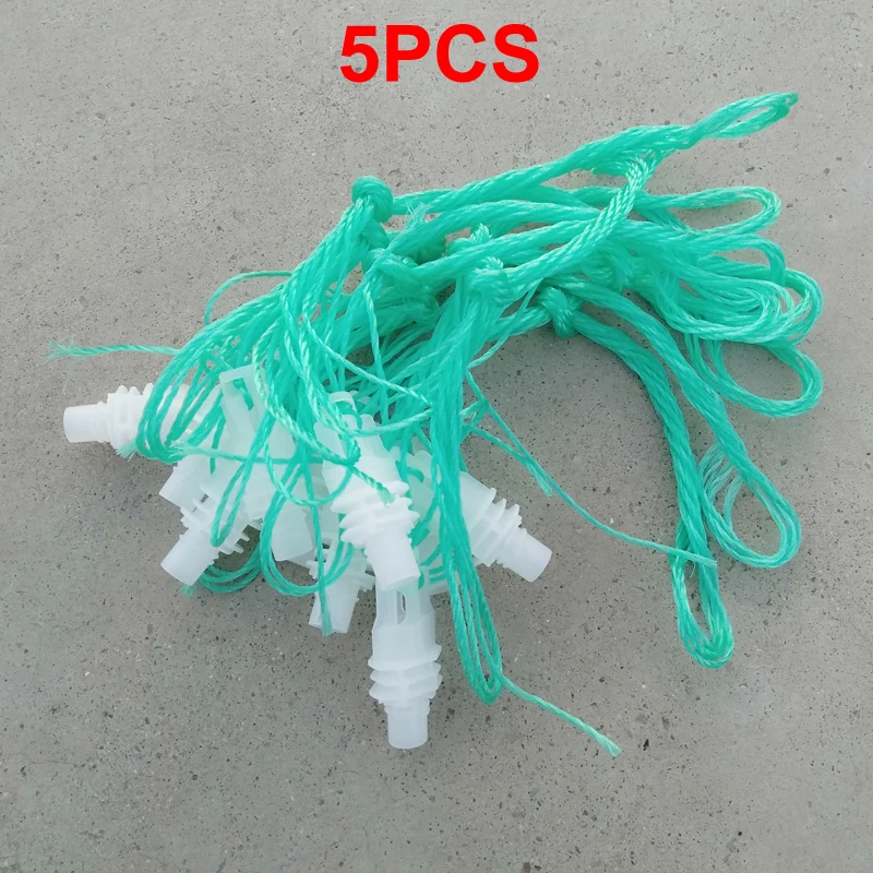 5PCS RC Trawler Boat Net Ropes DIY Unhook Decoupling Rope Accessories for Bait Ship Tug Boats Model