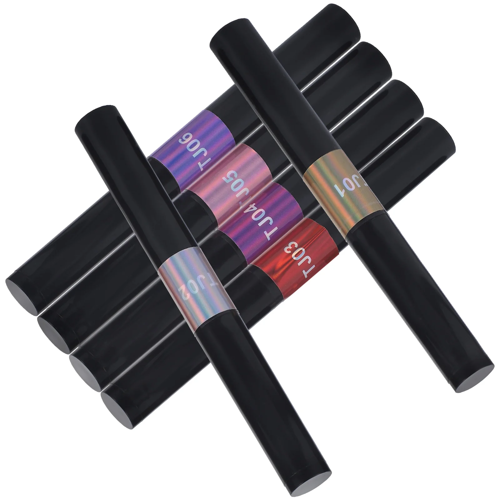 

6pcs Glitter Diy Pen For Women Manicure Salon Art Accessory Glitter Powder Nail Art Pen Nail Powder