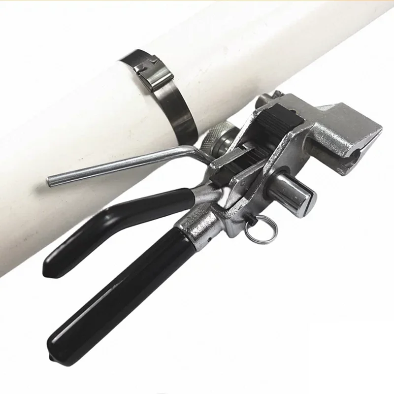 Premium Stainless Steel Cable Tie Buckle Fastening Pliers Integrated Tightening Cutting Strapping Hand Tool