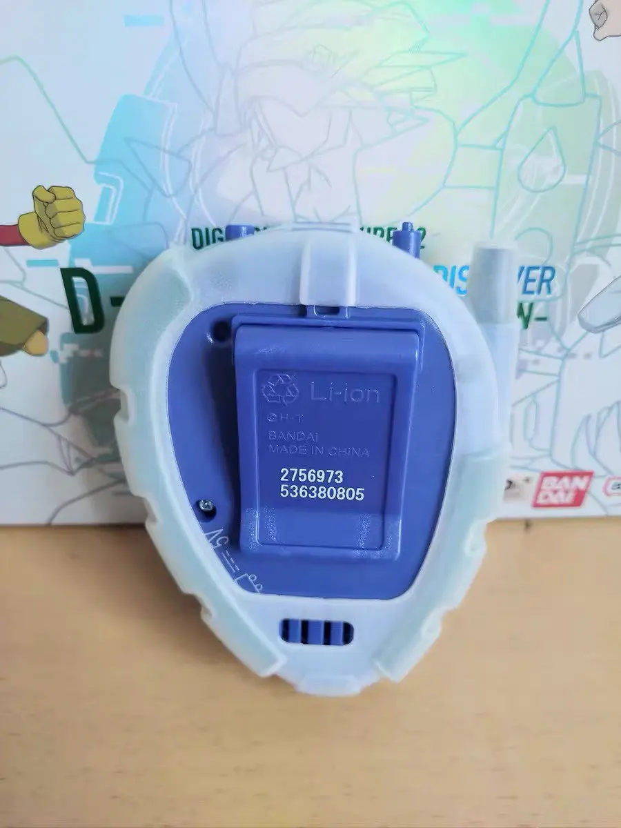 Oficjalny ekran kolorowy Digimon z okazji 25-lecia, D-3 Digivice z pancerzem, limitowana edycja kolekcjonerska