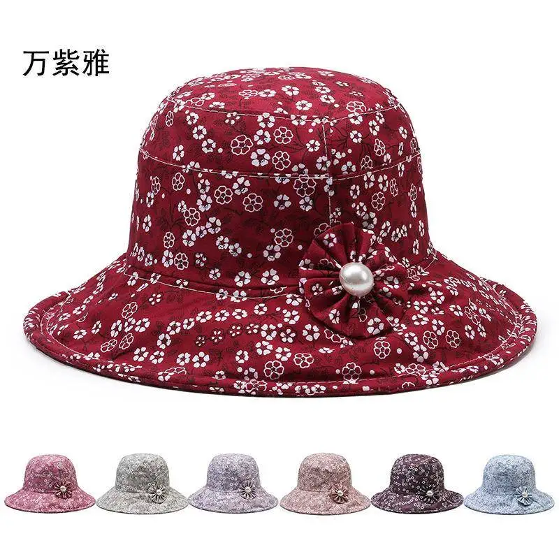 

Солнцезащитная панама с широкими полями для пожилых людей, модная круглая шляпа для мужчин и женщин на весну, осень и лето