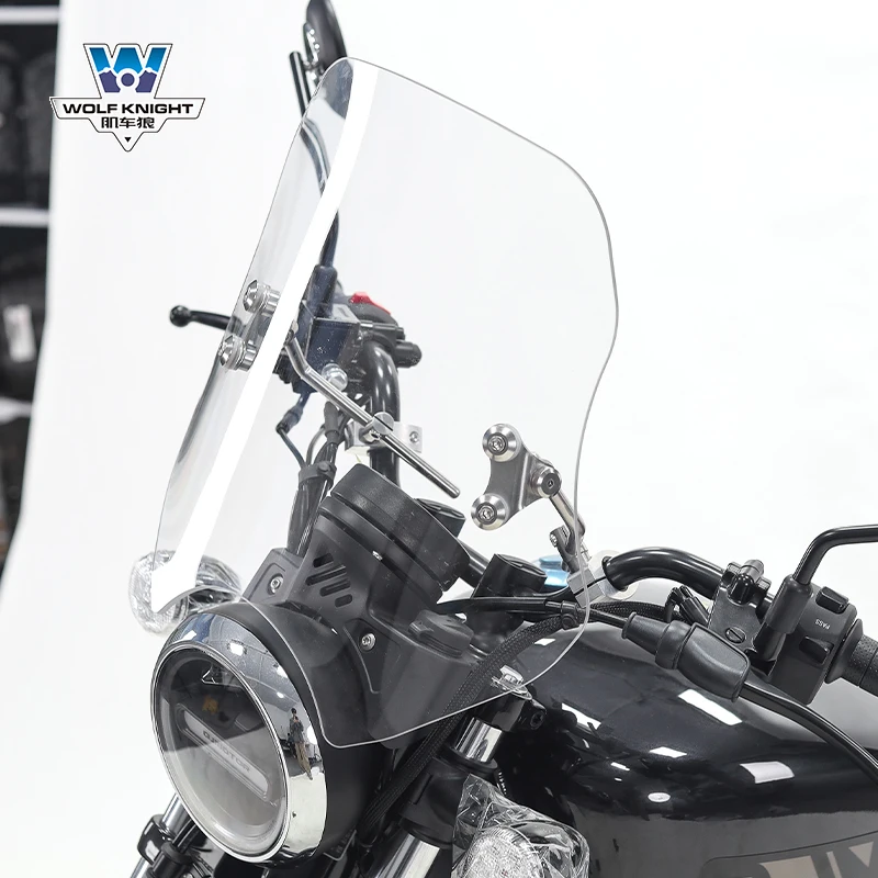 

For QJ MOTOR SRV 125 Accessories QJ SRV 125 Windshield Wind Shield Windproof Protective Panel