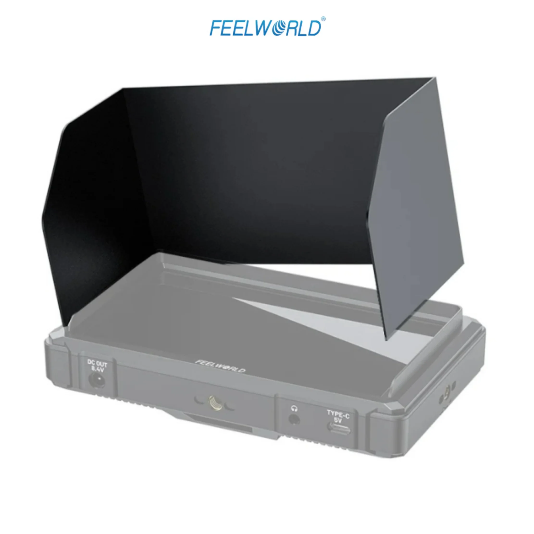 Солнцезащитный козырек/шторка FEELWORLD для 6-дюймовых мониторов FEELWORLD S55V3, FW568V3, FW568PRO, FW568S