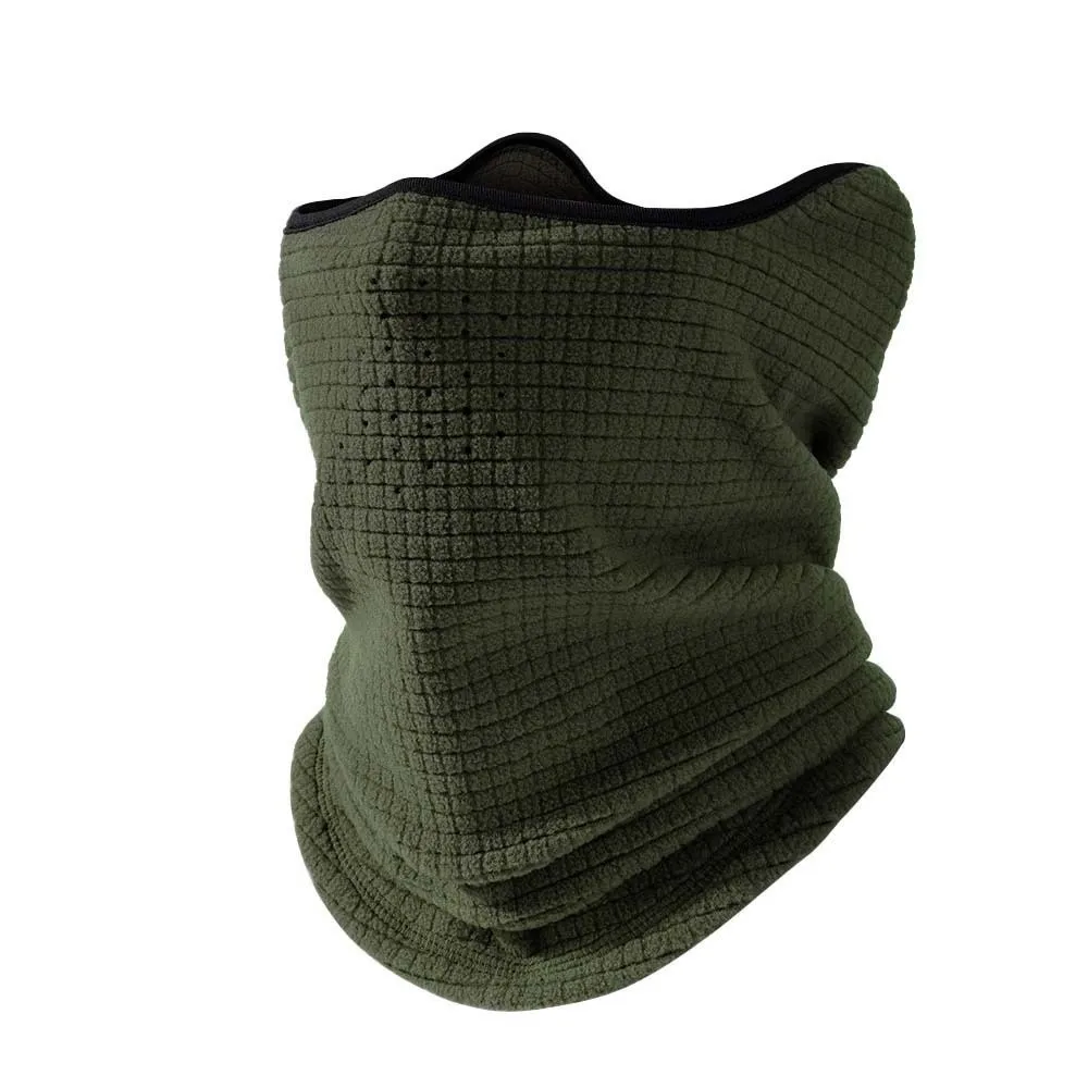 Windproof Snood Thickened Neck Warmer Breathable Soft Fleece Thermal Collar Elastic Multi-functional Fleece Scarf Athletes