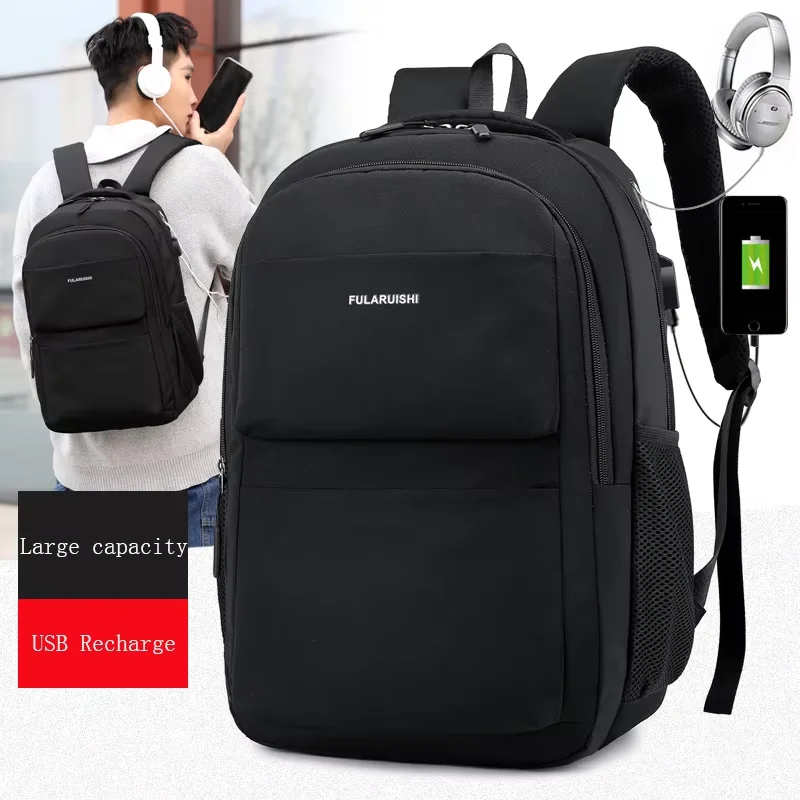 Usb Charging Waterproof Backpack Men Luxury Quality School Bags Notebook Backpacks Multifunctional 15.6 Inch Laptop Bag For Men