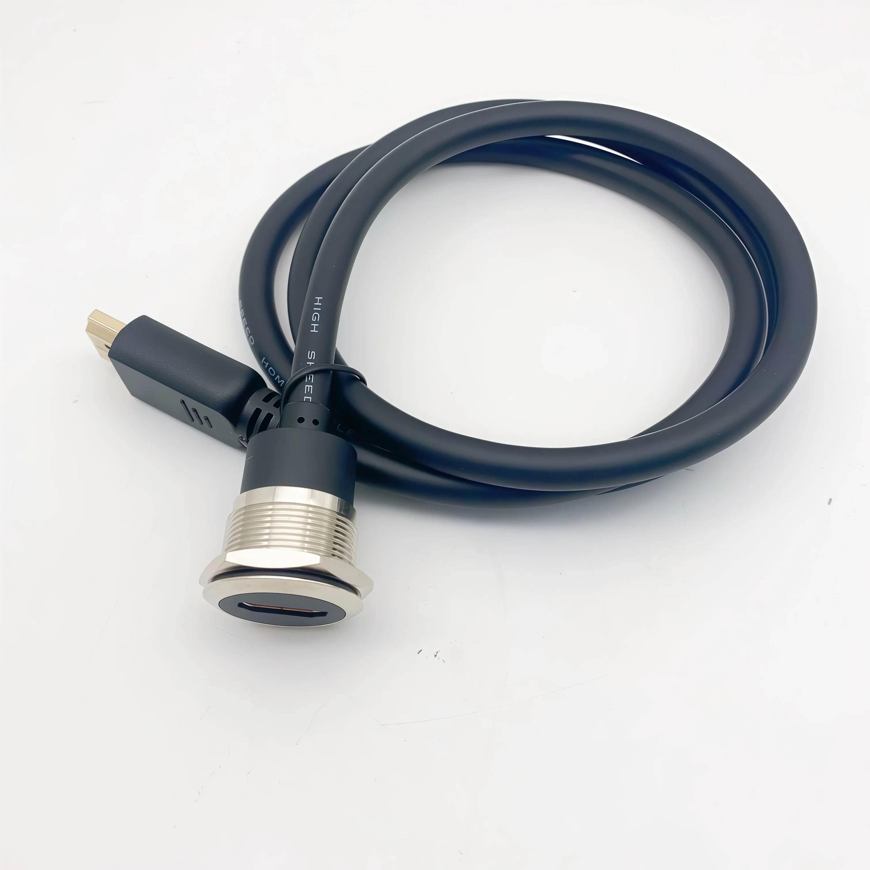 Type C HD extension socket Type D module straight HDMI female to female cable connector 4K female to male 86 panel