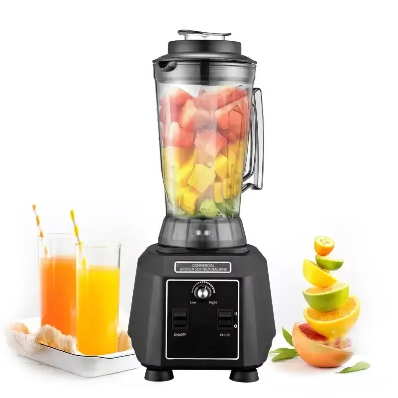2026 Large 4L Capacity Commercial Heavy Magic Blender Variable Speed Smoothie and Ice Crusher for Household and Hotel