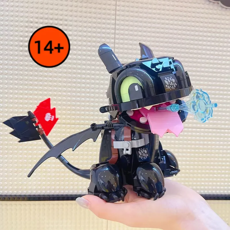 

10375 В наличии: Конструктор-головоломка «Как приручить дракона: Беззубик», развивающие кубики-модели, обучающие подарки для мальчиков и девочек