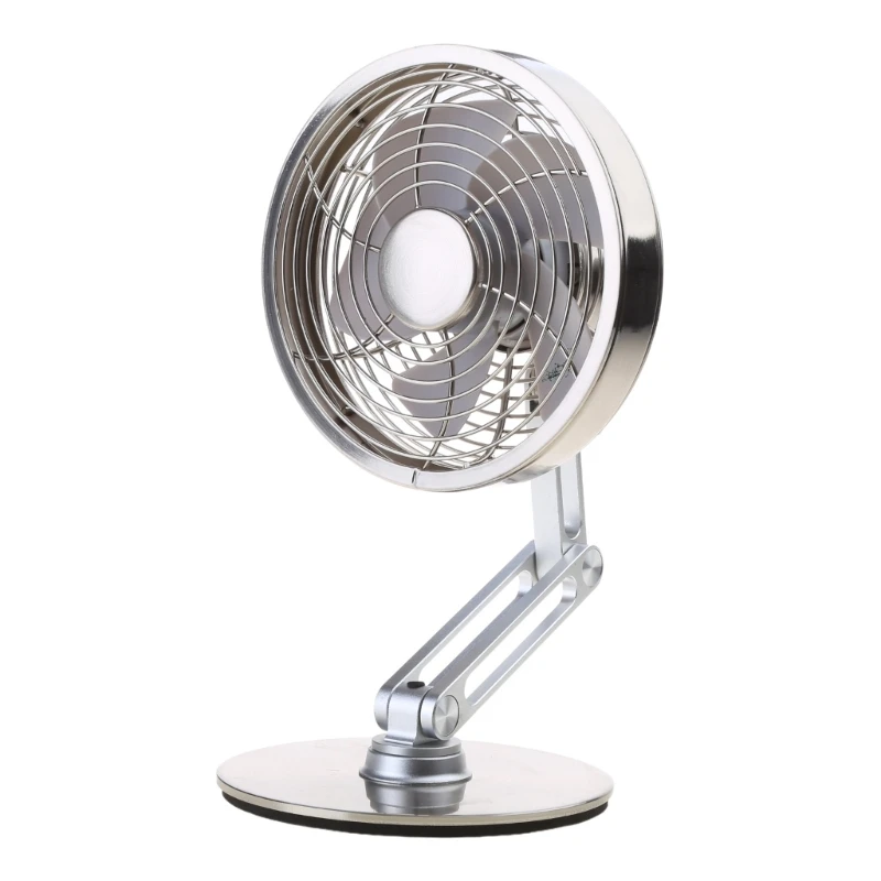 

Y1UB Desktop Fan 3Speed USB 5V 4W Summer Cooling Fan Quiet Operation Adjustable and Height Air Circulation