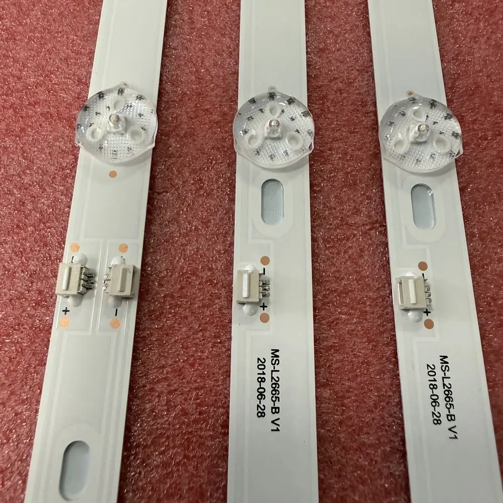 Tira de LED para Hi VHIX-40F152MSY vhix-40f152ms 40DM1000F Aiwa EU40DT200 Bbk 40LEM-1043/FTS2C MS-L2665-A MS-L2665-B V1