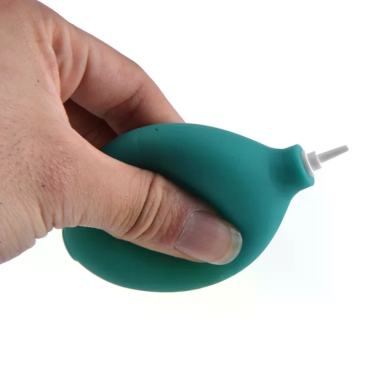 1Pc Random Color Rubber Bulb Pump Squeeze Duster Air Blower Air Puffer Hand Tools Mini Dust Blower