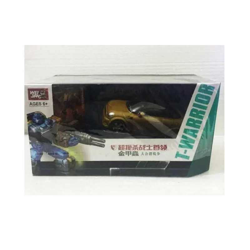 

Deformation Toy Figure T-warrior Goldbug Bumblebee Ornaments Accessories Fantasy Figurines Children Present