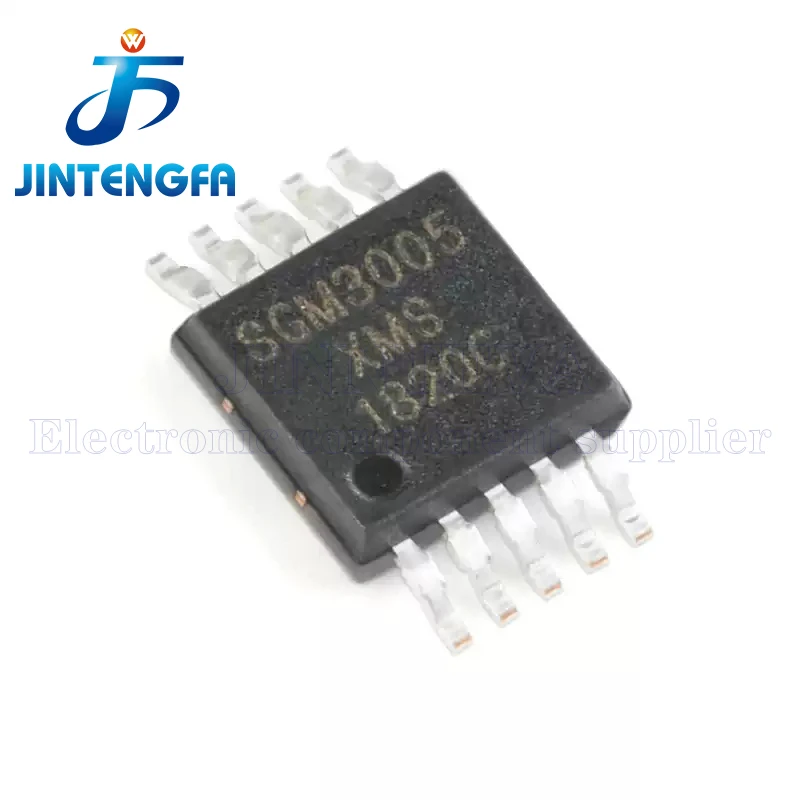 10PCS SGM3005XMS/TR SGM3005XMS SGM3005 MSOP-10 Analog Switch ICs SMD IC