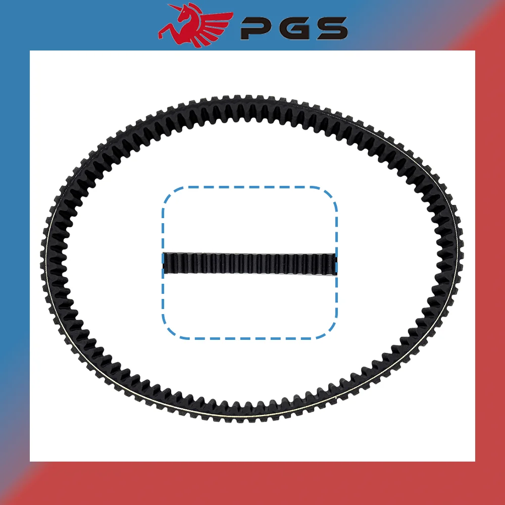 

Ремень привода трансмиссии мотоцикла Kevlar ZT350D для Zontes 350 ZT350D D350 350E 350M ZT350T-E/D/M