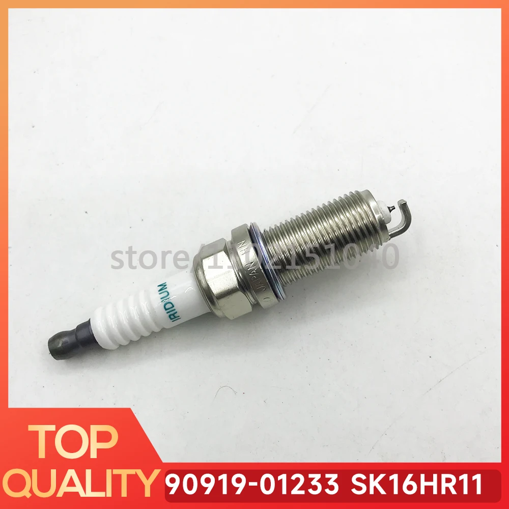 4pcs 90919-01233 SK16HR11 Iridium Spark Plug for Toyota Aygo 4Runner Camry Highlander RAV4 Prado Car Plug 9091901233 3417