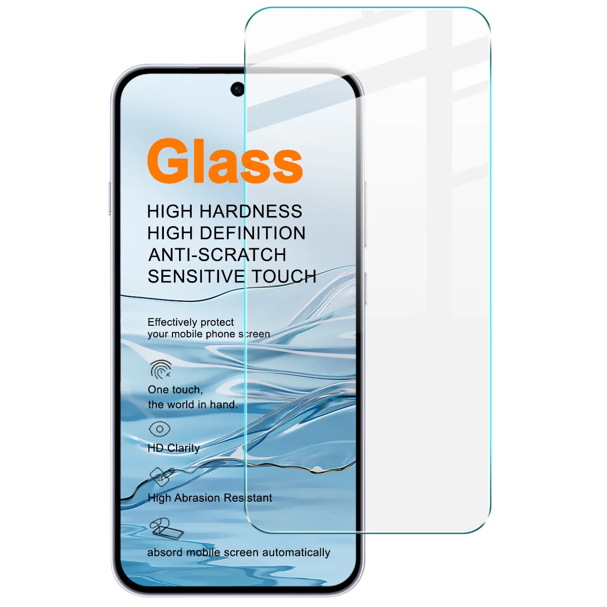 Tempered Glass for OPPO Reno16C 5G China Screen Protector Film Support Fingerprint FM0001