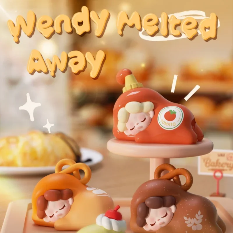 Wendy Melted Away Series Mini Blind Box Toys, Butter Cute Anime Action Figure Ornements, FigAuckland Dolls, Desktop Home Decor Collecti