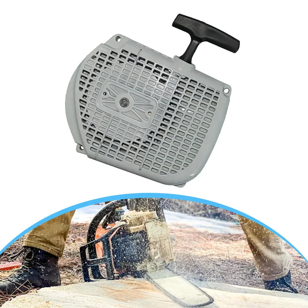 Plastic Recoil Starter Assembly Pull Start Cover For 028 Super WB Chainsaw 1118 080 1805 Engine Starting Repair Parts