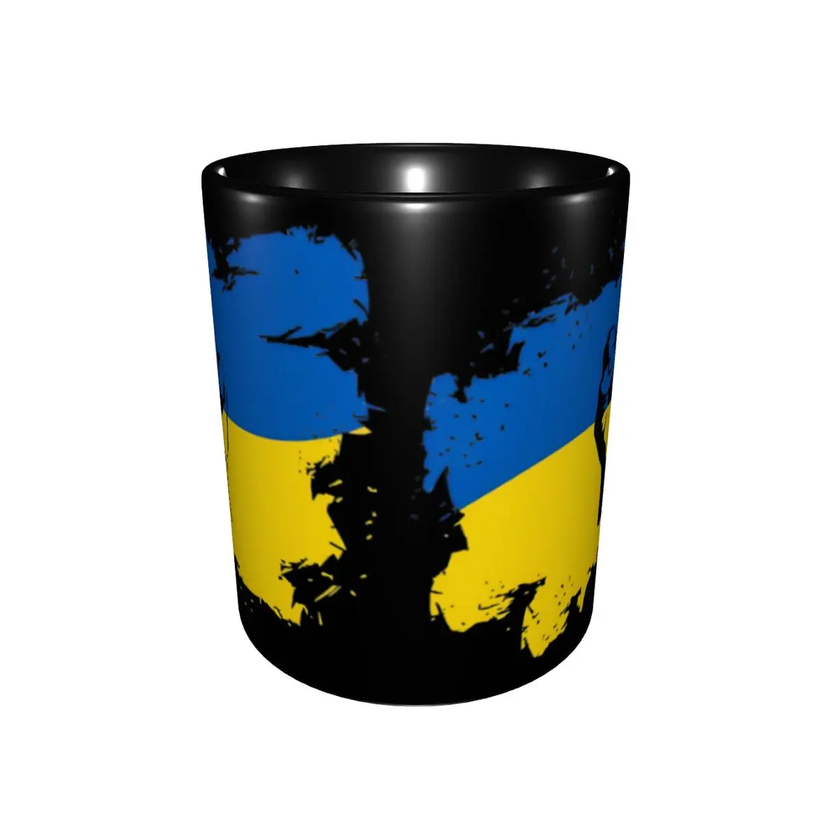 New Ukraine Merch Mugs Kawaii Supports Coffee Cup