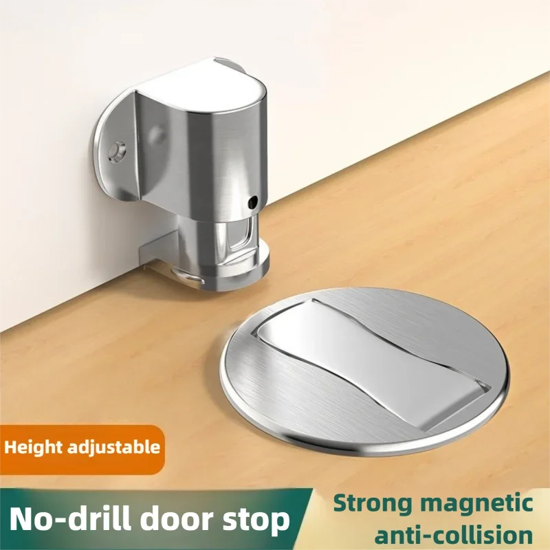 Windproof Door Stoppers - Creative Anti-Collision Door Wedges, Drill-Free Door Holders for Bathroom | New Style Door Stops