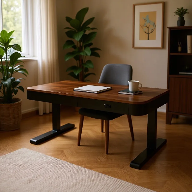 Inteligentny elektryczny podnoszony stolik do herbaty z automatycznym podnoszeniem.