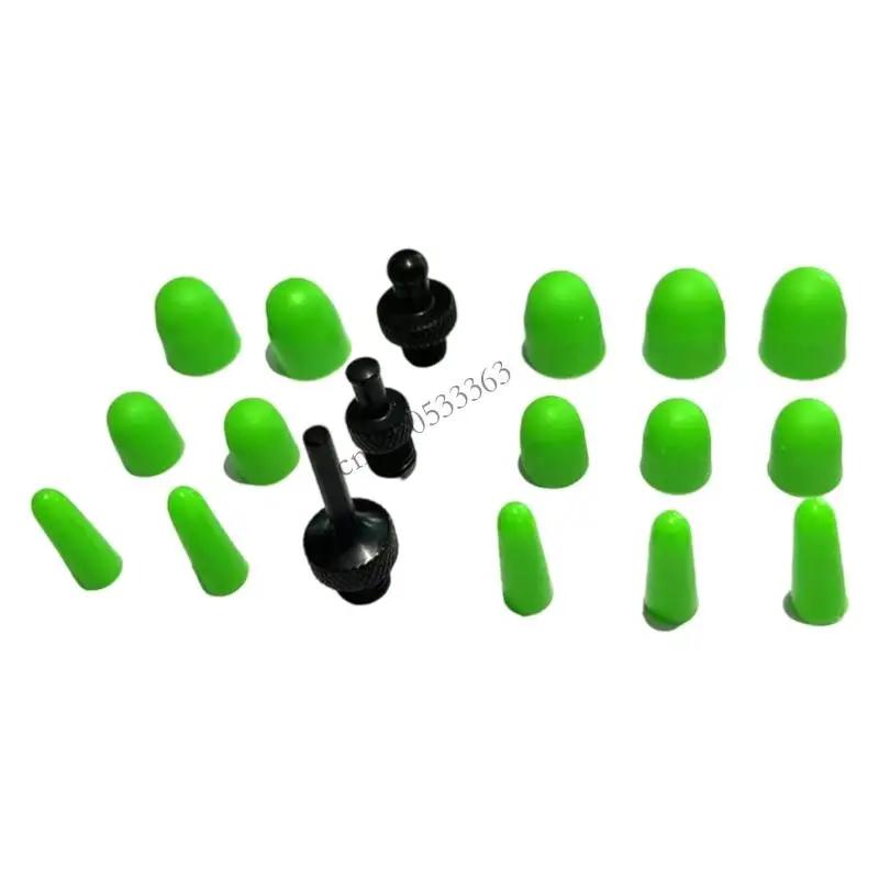 

090E ремонт вмятин автомобиля, сменная головка выравнивающей ручки из листового металла, ремонт вмятин, молотковая головка, для