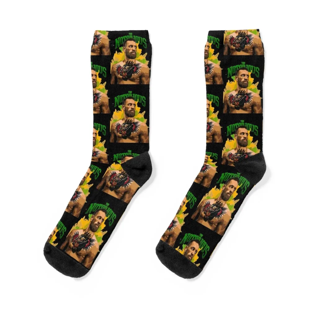 The Notorious Socks cartoon retro christmas stocking Man Socks Women's