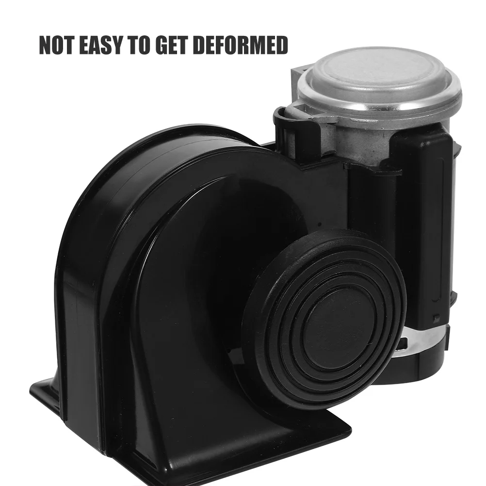 

Electric Train Horn 12V Loud Car Horn for Trucks Motorcycles Clear Pump Technology Sturdy Plastic Square Design