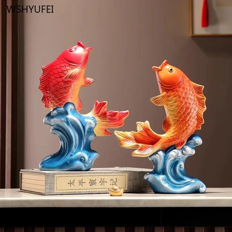 

Creativity ceramics Sculpture Feng Shui Ornaments Living Room Lucky Fortune Decoration Home Desktop Decor Accessories Crafts