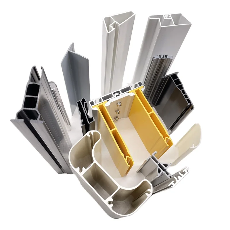 UPVC profiles plastic extrusion customized PVC profile