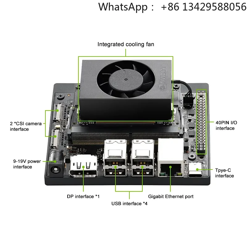 AI Jetson Orin Nano 8GB Super Development Kit 67 Tops Out of Box