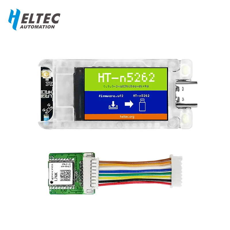 Imagem -05 - Meshtastic Novo Heltec T114 v2 Tracker Nordic Nrf52840 Sx1262 Lorawan Lora Arduino Display Tft de Baixa Potência Ble Wifi