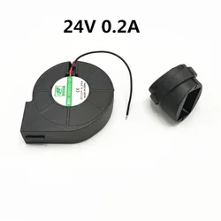 Universal 8586 858 898D hot air gun turbine fan 24V brushless blower with fixed rubber sleeve