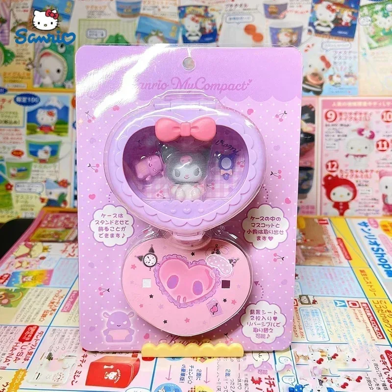 

Мини Sanrio серия Kuromi Cinnamoroll понравико Мелодия маленькие двойные звезды орнамент подвеска мультяшный брелок детский подарок сюрприз