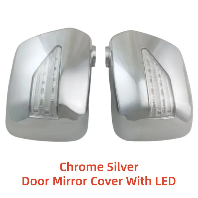 Car Upgrade Stickers Chrome Accessories Plated Trim For Lexus XU110 RX300 300 1998 2000 2003 Door Mirror Cover With LED Streamer