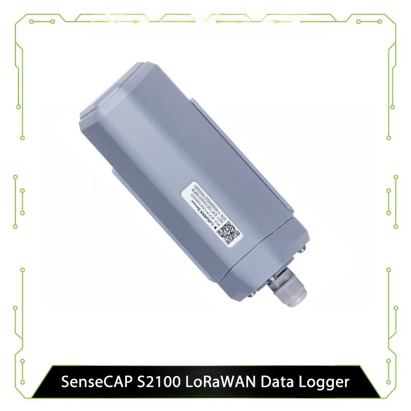 Wireless LoRaWAN Data Logger/DTU SenseCAP S2100 Support RS485 Analog GPIO Interfaces,Bluetooth and APP service,OTA configuration