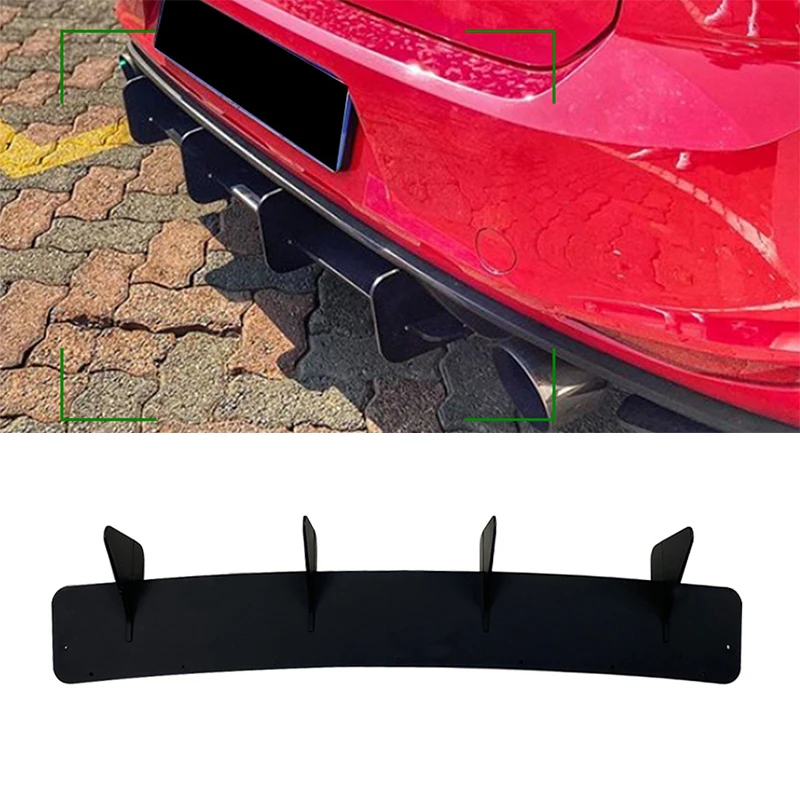 

Rear Bumper Lip Diffuser Spoiler For Volkswagen Golf MK7 GTI 2013-2016 Car Accessories