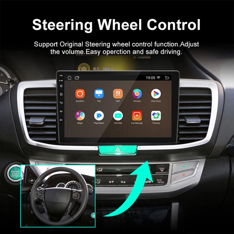 

BOSSCAR Car Radio 2Din Wireless GPS FM Android Carplay 7"9"10" Universal MP5 MP4 Touchscreen Multimedia Video Player Autoradio