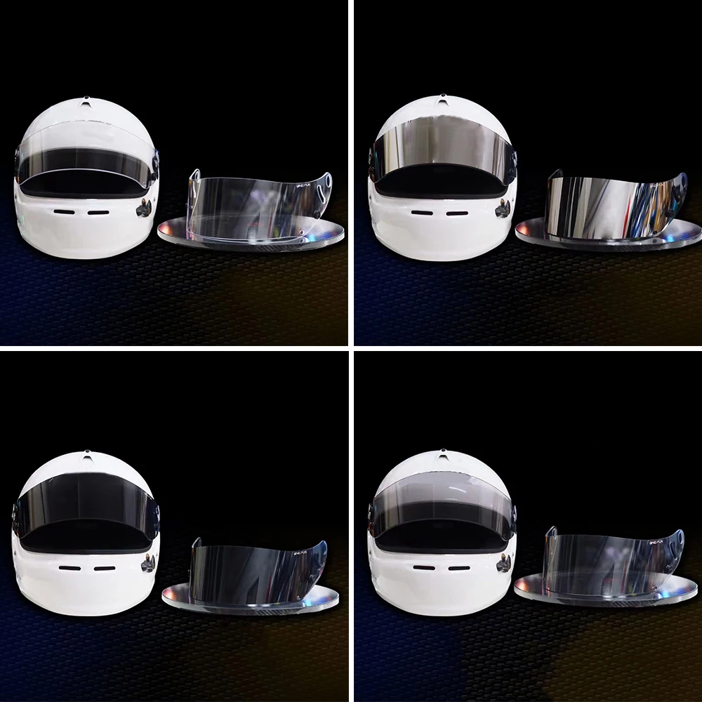 

Racing Helmet Sun Visor Lens For CK6 CK6K Anti UV Protection Motorcycle Kart Rally