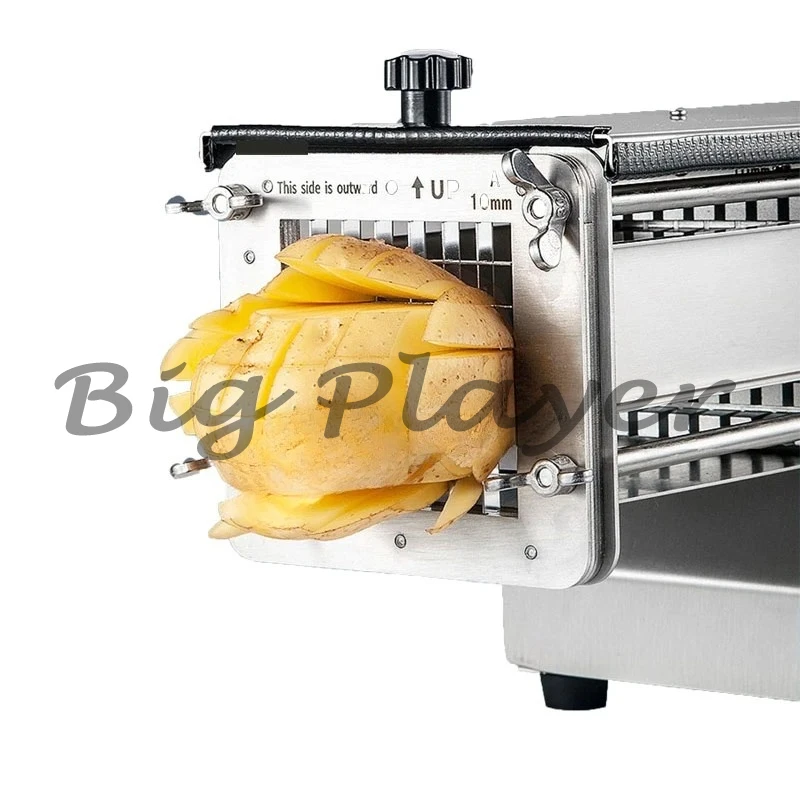 آلة قطع القطع الكهربائية 220/110 فولت آلة تقطيع البطاطس الأوتوماتيكية الخيار الفجل الخس آلة تقطيع البطاطس الحلوة