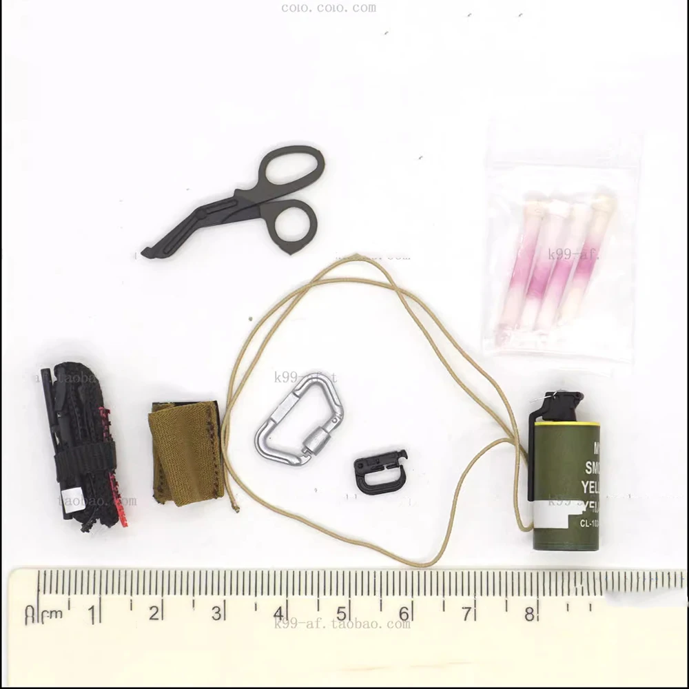 1/6 Easy&Simple ES 26063 US. 10th SFG Special Force Group Toys Weapon Model Secondary G19 Clip Waist Holster Materiał PVC