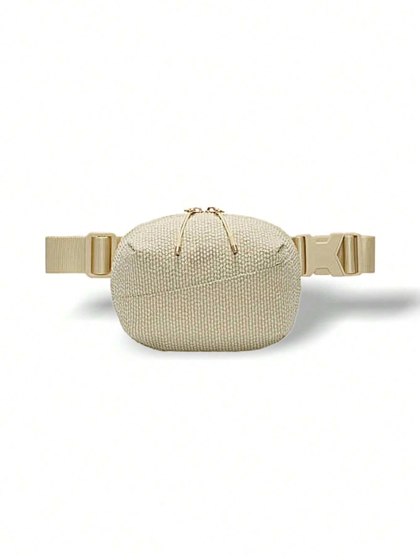

Bag Unisex Outdoor Waist Bag Breathable Lightweight Decoration Versatile Logo Solid Easy To Wash Daily School Beige 2L