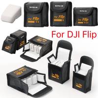 For DJI Flip Safety Battery Bag Explosion-proof Protective Bag Battery Storage Case Battery Portable Carrying Case For DJI Flip