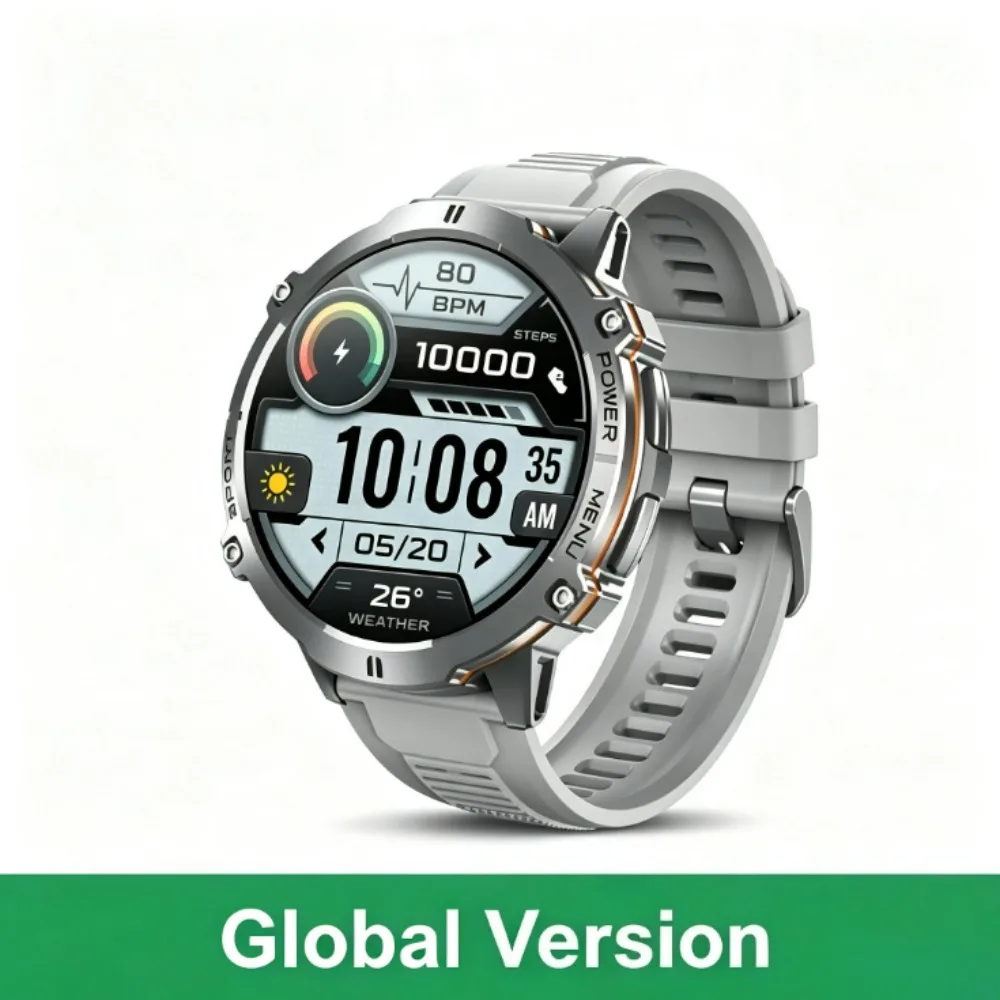 2028 Global Version Xiaomi Watch S3 Battery 1000mAh Sports AMOLED Screen Waterproof Compass Altimeter Military Smartwatch Men